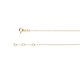 Jackie Gold Giro Doppio 14K arany karkötő JKB25.408