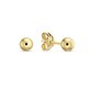Jackie Gold 14K arany fülbevaló mini gömbökkel JKE20.084