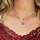 Jackie Gold Plain Heart 14K arany szív medálos nyaklánc JKN20.047