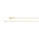 Jackie Gold Plain Heart 14K arany szív medálos nyaklánc JKN20.047