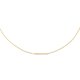 Jackie Gold 14K arany bar nyaklánc rúd díszítéssel JKN20.052