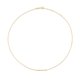 Jackie Gold 14K arany bar nyaklánc rúd díszítéssel JKN20.052