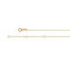 Jackie Gold 14K arany nyaklánc fehér topázzal JKN21.158