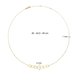 Jackie Gold Laguna 14K arany nyaklánc JKN24.466