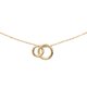 Jackie Gold Jackie Giro Doppio 14K arany nyaklánc JKN25.408