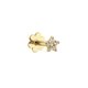 Jackie Gold Csillag fehér topáz 14K arany piercing JKP24.427
