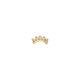 Jackie Gold Ív fehér topáz 14K arany piercing JKP24.431