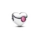 Pandora ékszer Gravírozható szív Október ezüst charm 794161C10