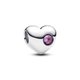 Pandora ékszer  Gravírozható szív Február ezüst charm 794161C02