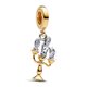 Pandora ékszer Disney Szépség és a szörnyeteg Lumiere charm 763985C01