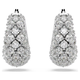 Swarovski Sublima ezüst színű fülbevaló kristályokkal 5732282