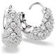 Swarovski Sublima ezüst színű fülbevaló kristályokkal 5732282