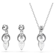 Swarovski Mesmera ezüst színű ékszer szett 5734476