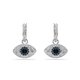 Swarovski Symbolica gonosz szem ezüst színű fülbevaló 5710939