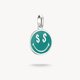 Thomas Sabo  SmileyWorld Dollár ezüst connect charm CC1296-664-6