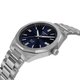 Tissot  PRC 100 Solar kék számlapos fémszíjas férfi karóra T1514221104100