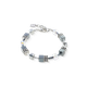 Coeur de Lion GeoCUBE platina karkötő 4015/30-1217