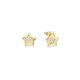 Nomination Petite Sparkle csillag aranyozott ezüst fülbevaló 242304/009