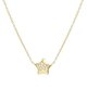 Nomination Petite Sparkle csillag aranyozott ezüst nyaklánc 242303/009