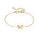 Nomination Petite Sparkle pillangó aranyozott ezüst karkötő 242300/042