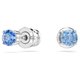 Swarovski Stilla Attract bedugós fülbevaló kék kristállyal 5734250