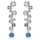 Swarovski Constella csepp alakú fülbevaló kék kristállyal 5732775
