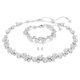 Swarovski Constella ezüst színű ékszer szett 5738285