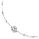 Swarovski Una Angelic kör medálos ezüst színű nyaklánc 5733116