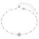 Swarovski Una Angelic kör medálos ezüst színű nyaklánc 5733116