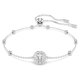 Swarovski Una Angelic kör medálos ezüst színű karkötő 5733196