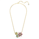 Swarovski Idyllia arany színű nyaklánc színes kristályokkal 5721668