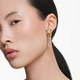 Swarovski Idyllia függő fülbevaló csepp alakú kristályokkal és virággal 5732381