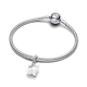 Pandora ékszer Jegesmedve mama és bocsa ezüst charm 794243C01
