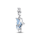 Pandora ékszer Kék pillangó függő ezüst charm 794241C01