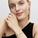 Pandora ékszer Kék félhold dupla függő ezüst charm 794272C01