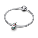 Pandora ékszer Karácsonyi manó ezüst charm 794294C01