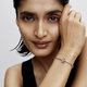 Pandora ékszer Rózsaszín masni ezüst charm 794253C01