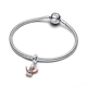 Pandora ékszer Mézeskalács angyal függő ezüst charm 794247C01