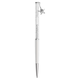 Swarovski Crystalline ezüst-fehér toll csillaggal 5717136