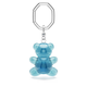 Swarovski Kék Teddy maci kulcstartó kristállyal 5733826