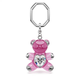Swarovski Rózsaszín Teddy maci kulcstartó kristállyal 5735365