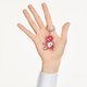 Swarovski Rózsaszín Teddy maci kulcstartó kristállyal 5735365