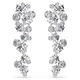 Swarovski Constella ezüst színű csepp alakú fülbevaló 5732252