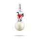Thomas Sabo Snoopy szívvel ezüst medál hógömbön PE991-664-14
