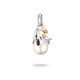 Thomas Sabo Snoopy és Woodstock gyönggyel ezüst connect charm CC1308-427-14