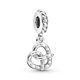Pandora ékszer Perec függő ezüst charm 799393C00