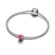 Pandora ékszer Pink tulipán ezüst charm 764352C01