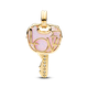 Pandora ékszer Opálos szív kulcs shine charm 764349C01