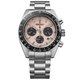 Seiko  Prospex Speedtimer 'Youngtimer' rózsaszín számlapos solar férfi karóra SSC963P1 