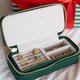 Stackers Sötétzöld közepes utazó ékszer doboz 76421